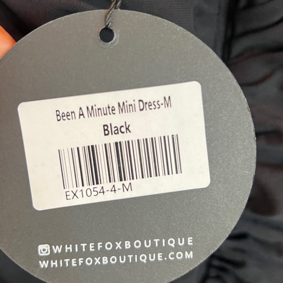 White fox boutique-been a minute mini black dress - Picture 3 of 3